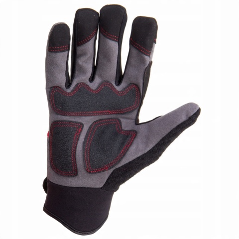 RĘKAWICE WARSZT. CZAR.-SZAR. L280908P, 8, CE, LAHTI