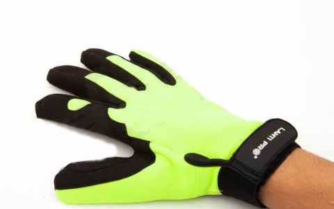 Rękawice Warsztatowe Czarno-Żółte Lahti L280308P