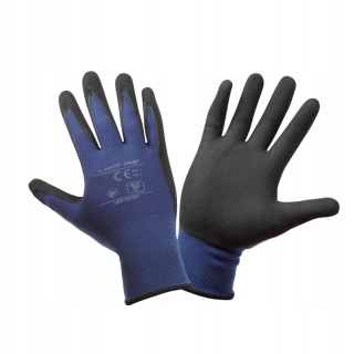 Rękawice nitrylowe czarne L221311P - Pakiet 11 szt.