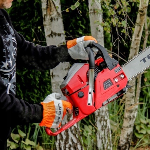 Rękawice ochronne dla pilarzy, CE, Lahti