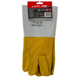 Rękawice spawalnicze ze skóry, model L270411P