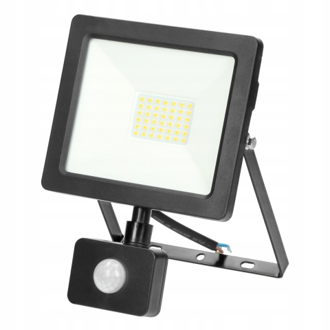 ALLED 30W Naświetlacz LED z PIR, 2300lm, IP44