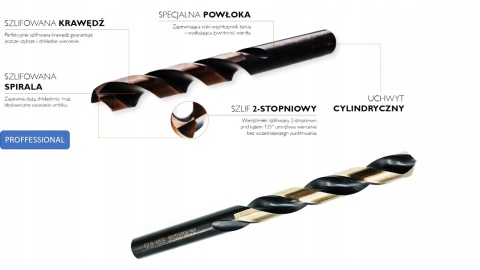 BLISTER - WIERTŁO DO METALU HSS 1.5 PERFECT (3szt) S-72054