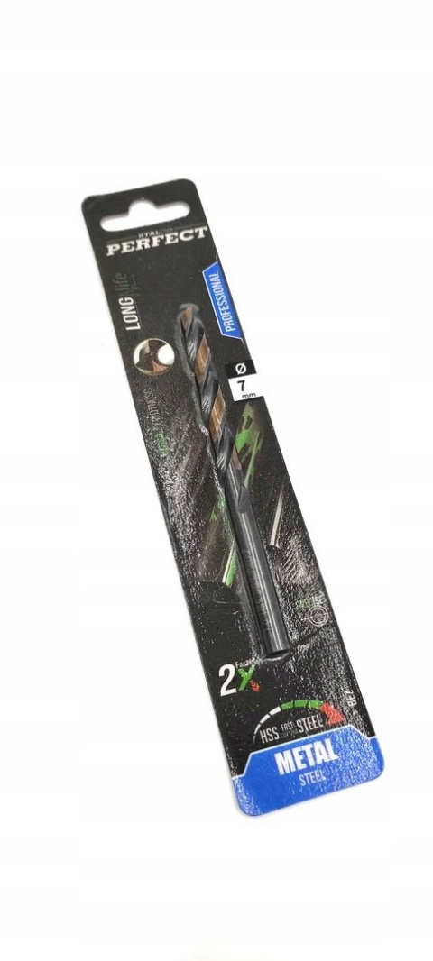 BLISTER - WIERTŁO DO METALU HSS 7.0 PERFECT (1szt) S-72109