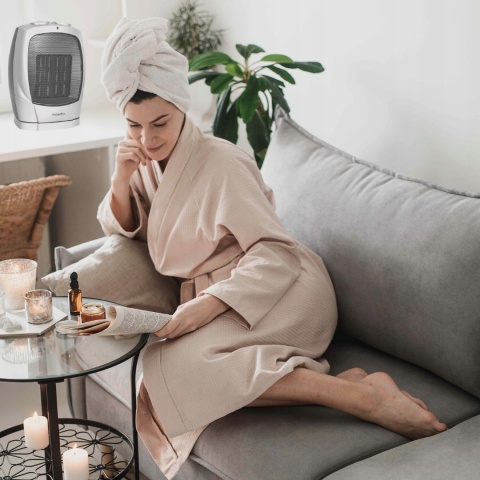 Farelka grzejnik elektryczny mały oscylacja 1500W