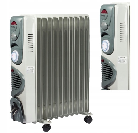 Grzejnik Olejowy Turbo z Timerem 11 Żeber VO0275