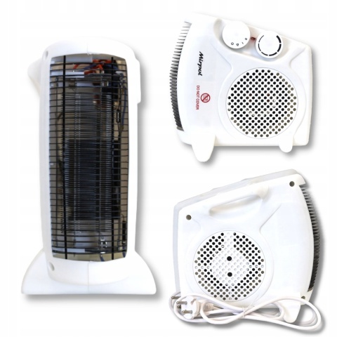 Grzejnik elektryczny termowentylator mały farelka