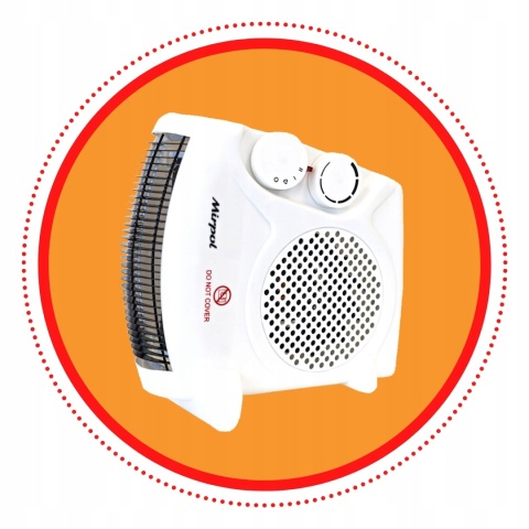 Grzejnik elektryczny termowentylator mały farelka