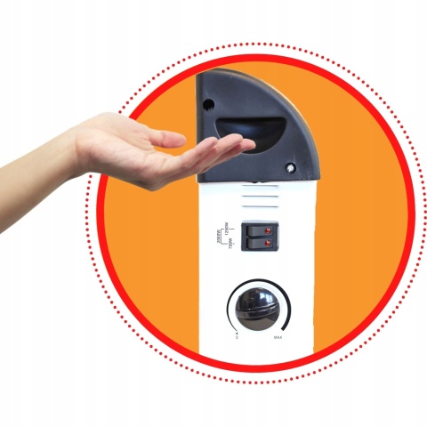 Grzejnik konwektor 2000W energooszczędny termostat