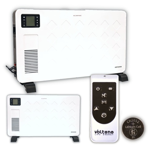 Grzejnik konwektor wyświetlacz LED pilot 2300W