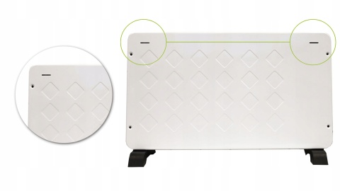 Grzejnik konwektor wyświetlacz LED pilot 2300W