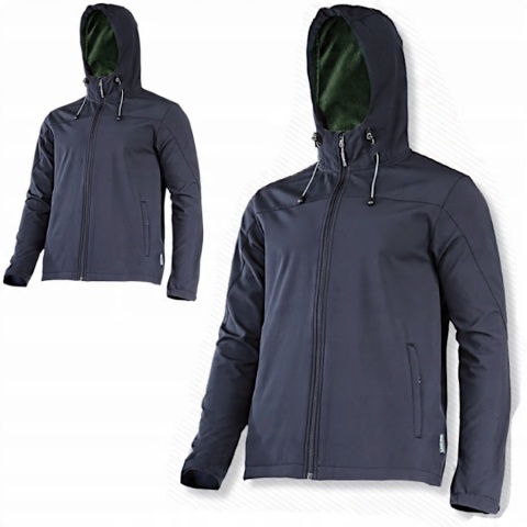 KURTKA SOFTSHELL Z KAPT. CZARNA, "S", CE, LAHTI