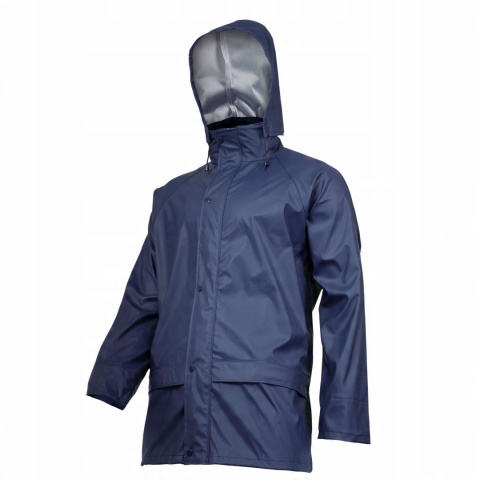 Kurtka Przeciwdeszczowa PU Granatowa XL - Lahti