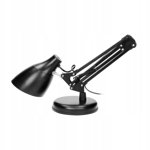 Lampa biurkowa DIAN 60W stalowa, czarna