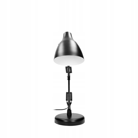 Lampa biurkowa DIAN 60W stalowa, czarna