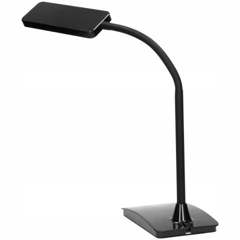 Lampka biurkowa AMET LED 6W, 3000K, f.ściem.czar / DL-8/B