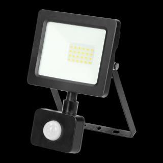 Naświetlacz LED, ALLED 20W z PIR,1500lm, IP44,4000K