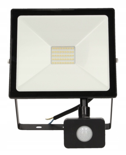 Naświetlacz LED, ALLED 20W z PIR,1500lm, IP44,4000K