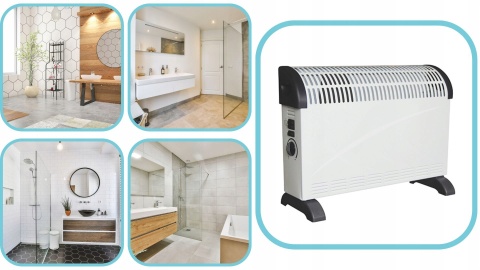 Nergis Grzejnik konwektorowy 2000 W z nawiewem Ma