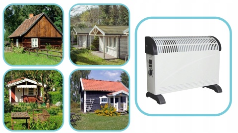 Nergis Grzejnik konwektorowy 2000 W z nawiewem Ma