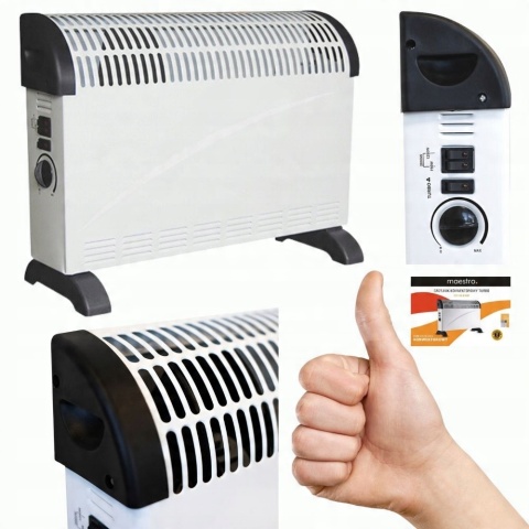 Nergis Grzejnik konwektorowy 2000 W z nawiewem Ma