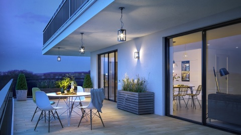 Oprawa ogrodowa VENTANA-AU,E27, MAX.20W,IP54, kinkiet prosty górny,czarna