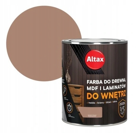 ALTAX Farba do drewna / mdf / laminat 750 ML BEŻOWY