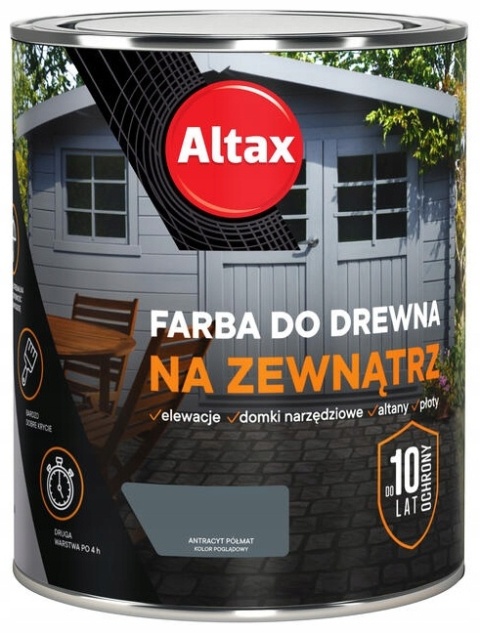 ALTAX Farba do drewna na zewnątrz 750 ML BEŻOWY