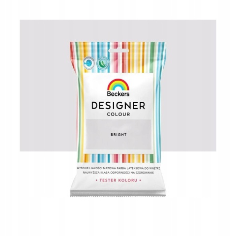 BECKERS Designer Colour farba do ścian i sufitów TESTER kolor BRIGHT 50mL