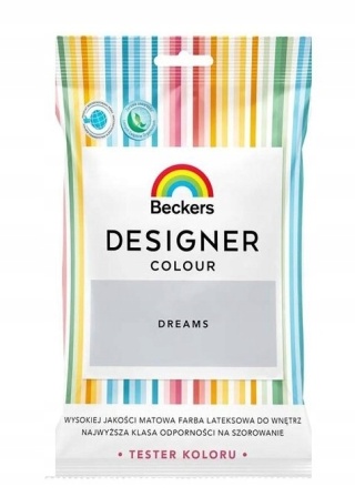 BECKERS Designer Colour farba do ścian i sufitów TESTER kolor DREAMS 50mL