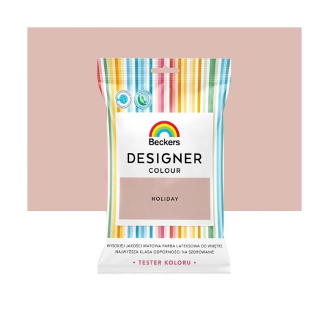 BECKERS Designer Colour farba do ścian i sufitów TESTER kolor HOLIDAY 50mL