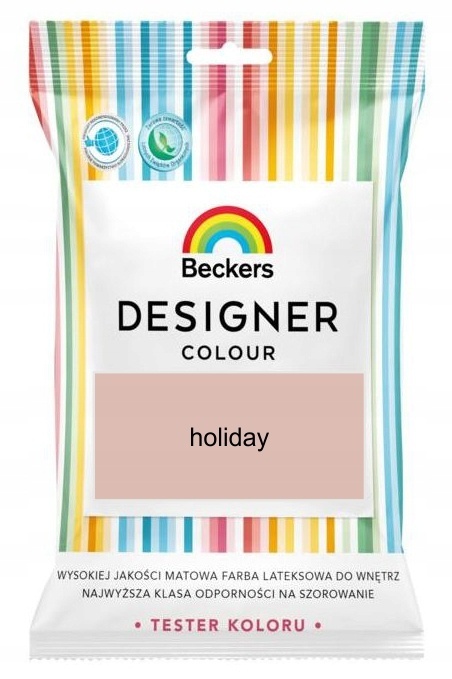 BECKERS Designer Colour farba do ścian i sufitów TESTER kolor HOLIDAY 50mL