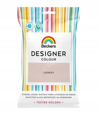 BECKERS Designer Colour farba do ścian i sufitów TESTER kolor LOVELY 50mL