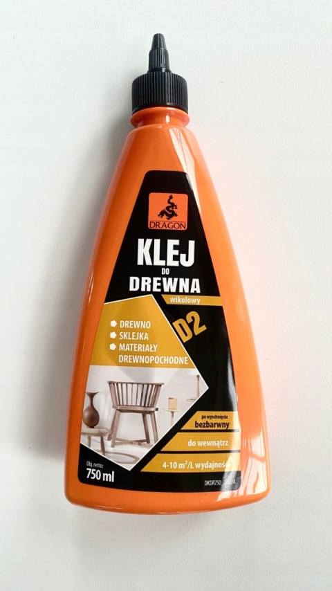 DRAGON KLEJ DO DREWNA D2 750ML TWORZYWO
