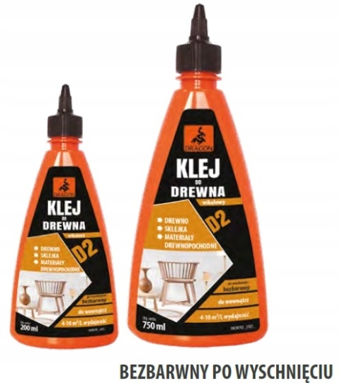 DRAGON KLEJ DO DREWNA D3 40ML BLISTER