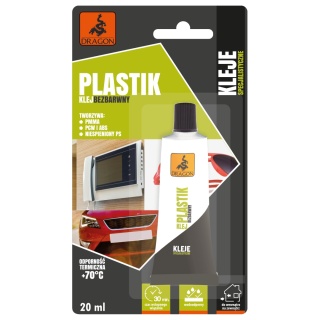 DRAGON KLEJ DO PLASTIKU 20ML BLISTER