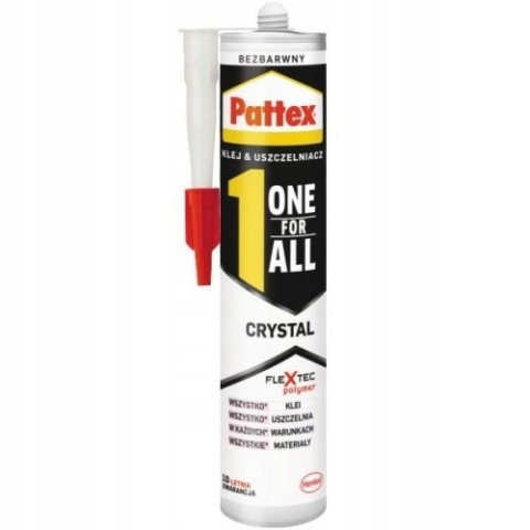 Henkel Pattex One For All Crystal 290g klej montażowy 12szt/karton