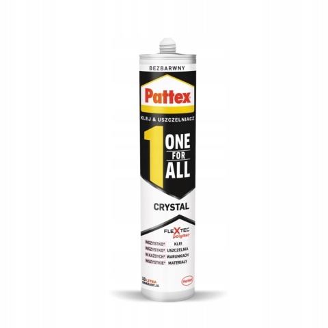 Henkel Pattex One For All Crystal 290g klej montażowy 12szt/karton