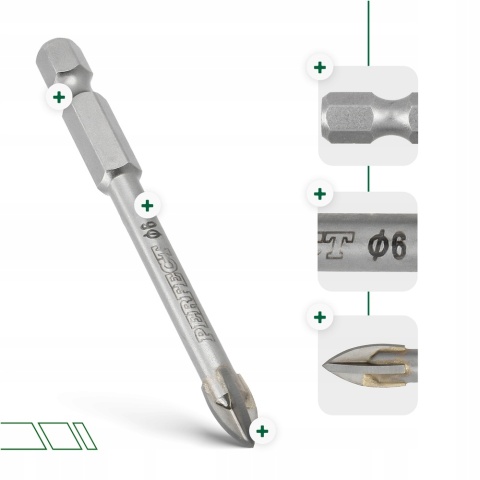 STALCO Wiertło do szkła 12x88mm s-72180