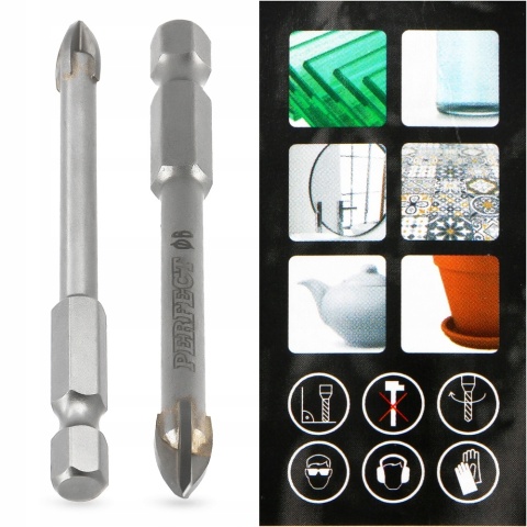 STALCO Wiertło do szkła 12x88mm s-72180