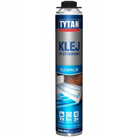 TYTAN EOS KLEJ DO STYROP. WYD. ok.8m2 750ml LATO pistolet