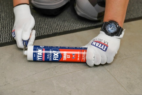 TYTAN PROF. FIX 2 KLEJ MONTAŻOWY HIGH TACK GT 290ML, BIAŁY