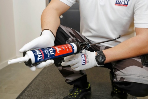 TYTAN PROF. FIX 2 KLEJ MONTAŻOWY HIGH TACK GT 290ML, BIAŁY