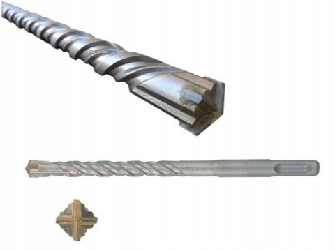 WIERTŁO DO BETONU SDS PLUS S4 +6*160MM PROLINE