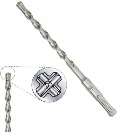 Wiertło QUATRO SDS PLUS do betonu 10,0x260/200