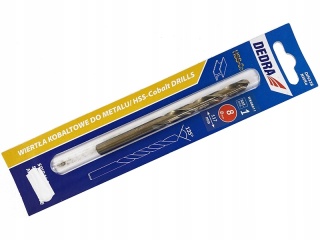 Wiertło do metalu, HSS-Co, 5% Co, 135, 8x117mm, 1szt