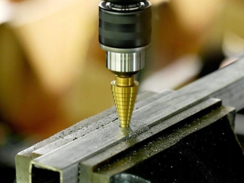 Wiertło stopniowe 4- 12mm, HSS, TiN