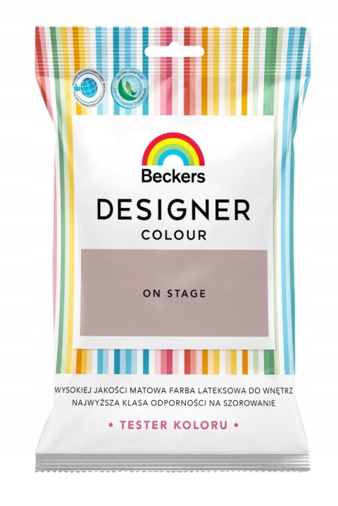 BECKERS Designer Colour farba do ścian i sufitów TESTER kolor ON STAGE 50mL
