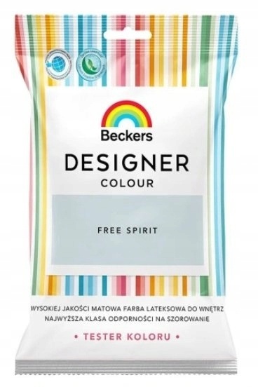 BECKERS Designer Colour farba do ścian sufit TESTER kolor FREE SPIRIT 50mL