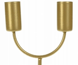 CANDLE HOLDER 4 CANDLES GOLD